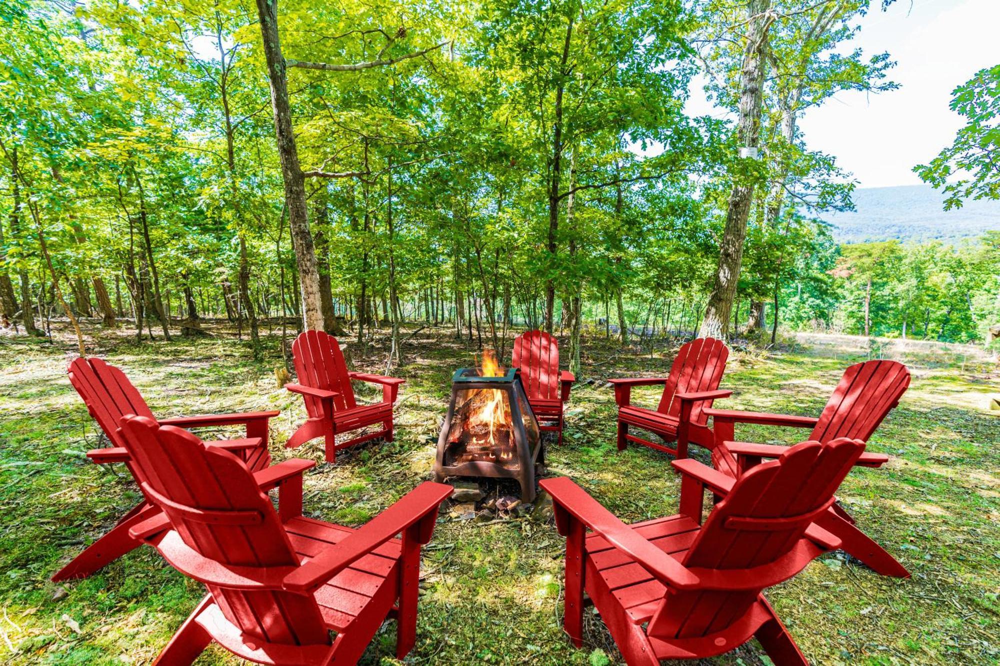 Willa Great Views! A-Frame W Hot Tub, Grill & Fire Pit Morton Grove Zewnętrze zdjęcie